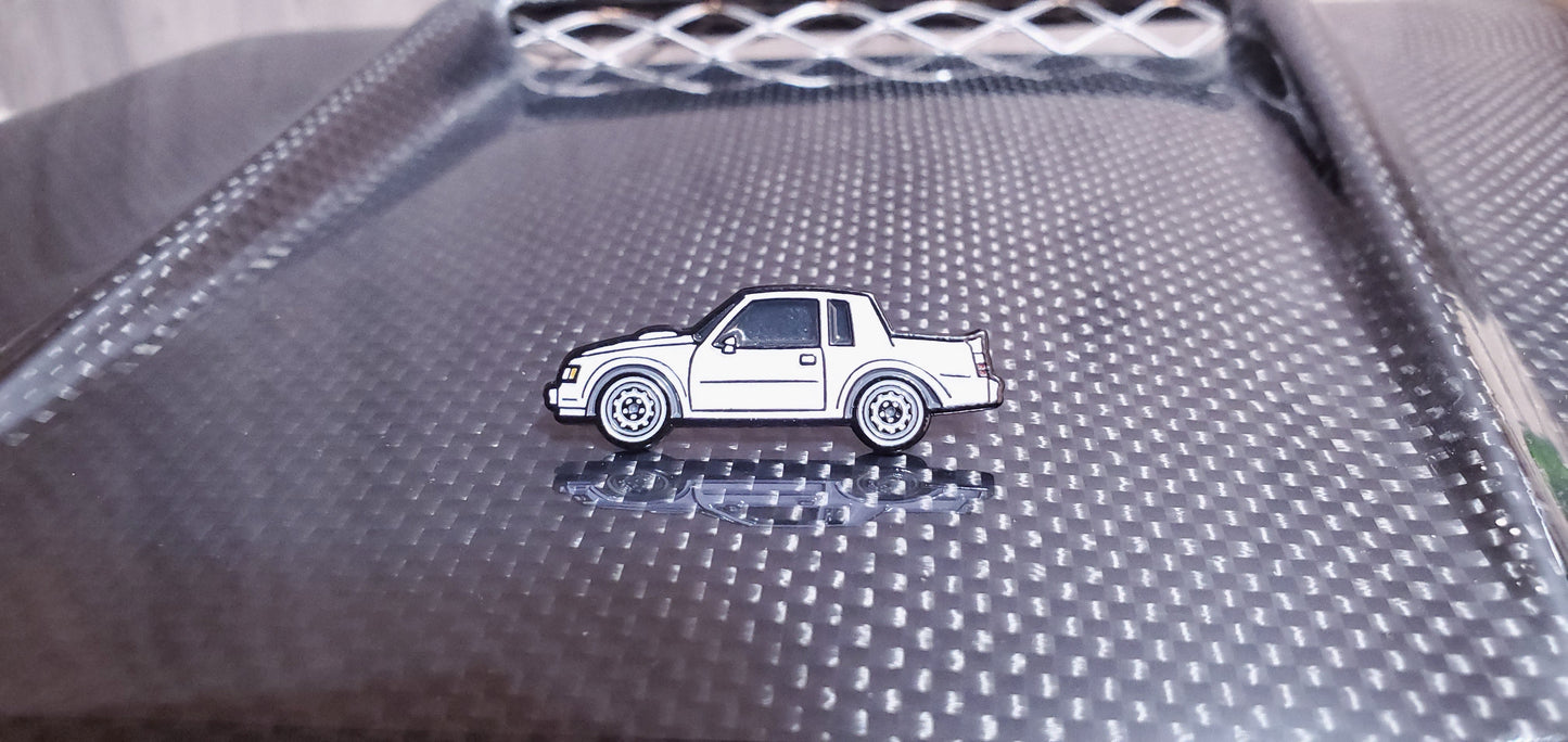 Buick Regal GNX G-Body style enamel pin