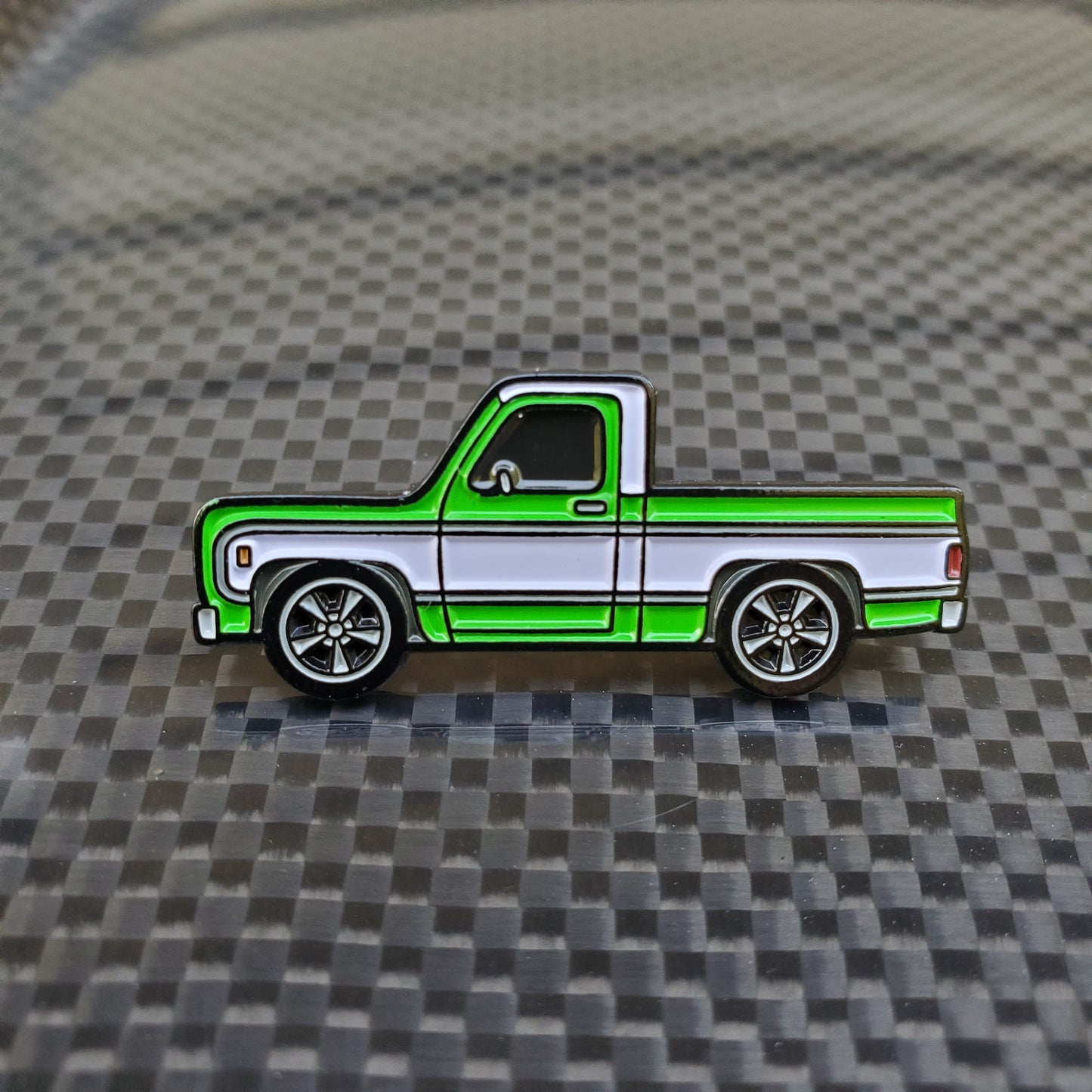 Chevy 2 Tone Squarebody Truck style enamel pin