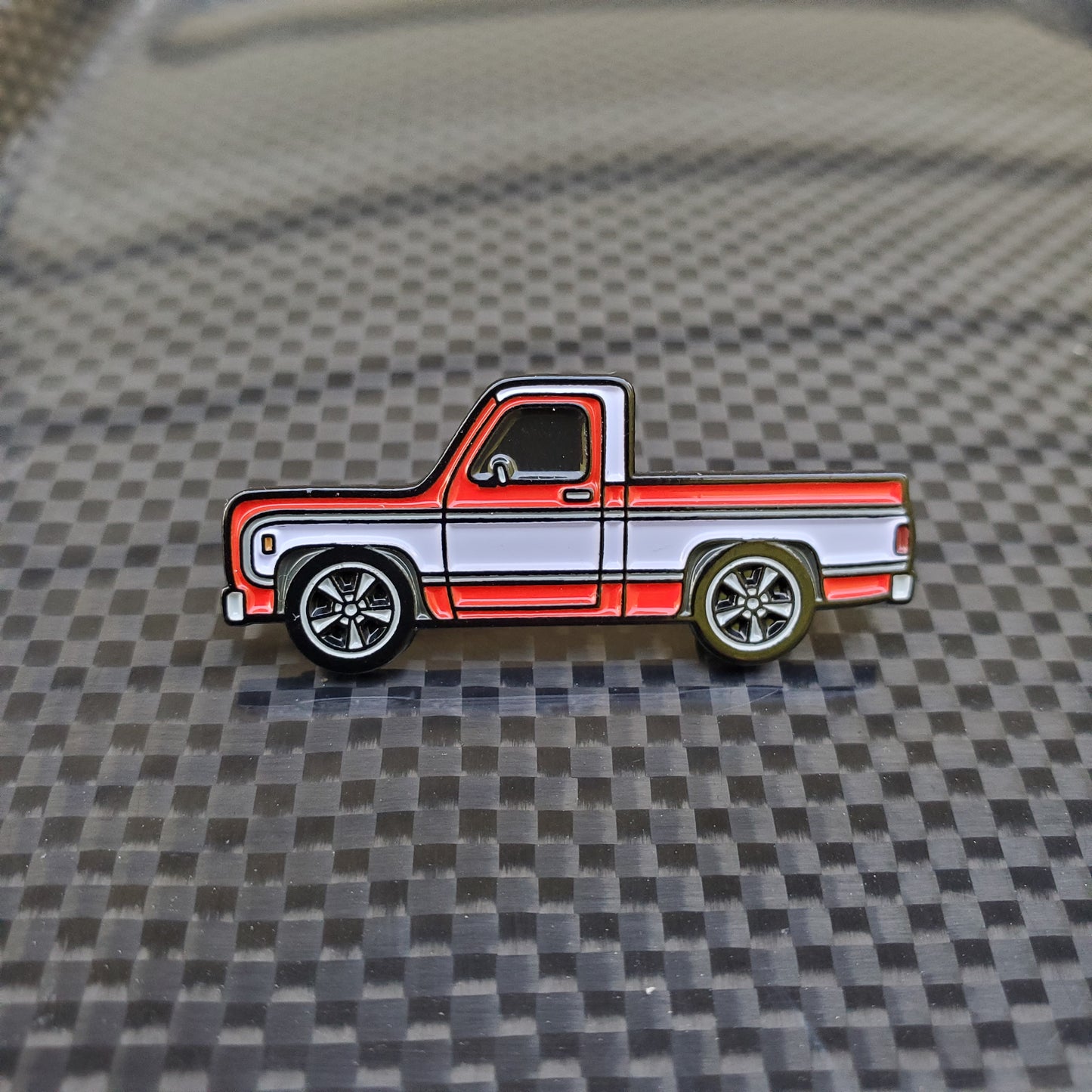 Chevy 2 Tone Squarebody Truck style enamel pin