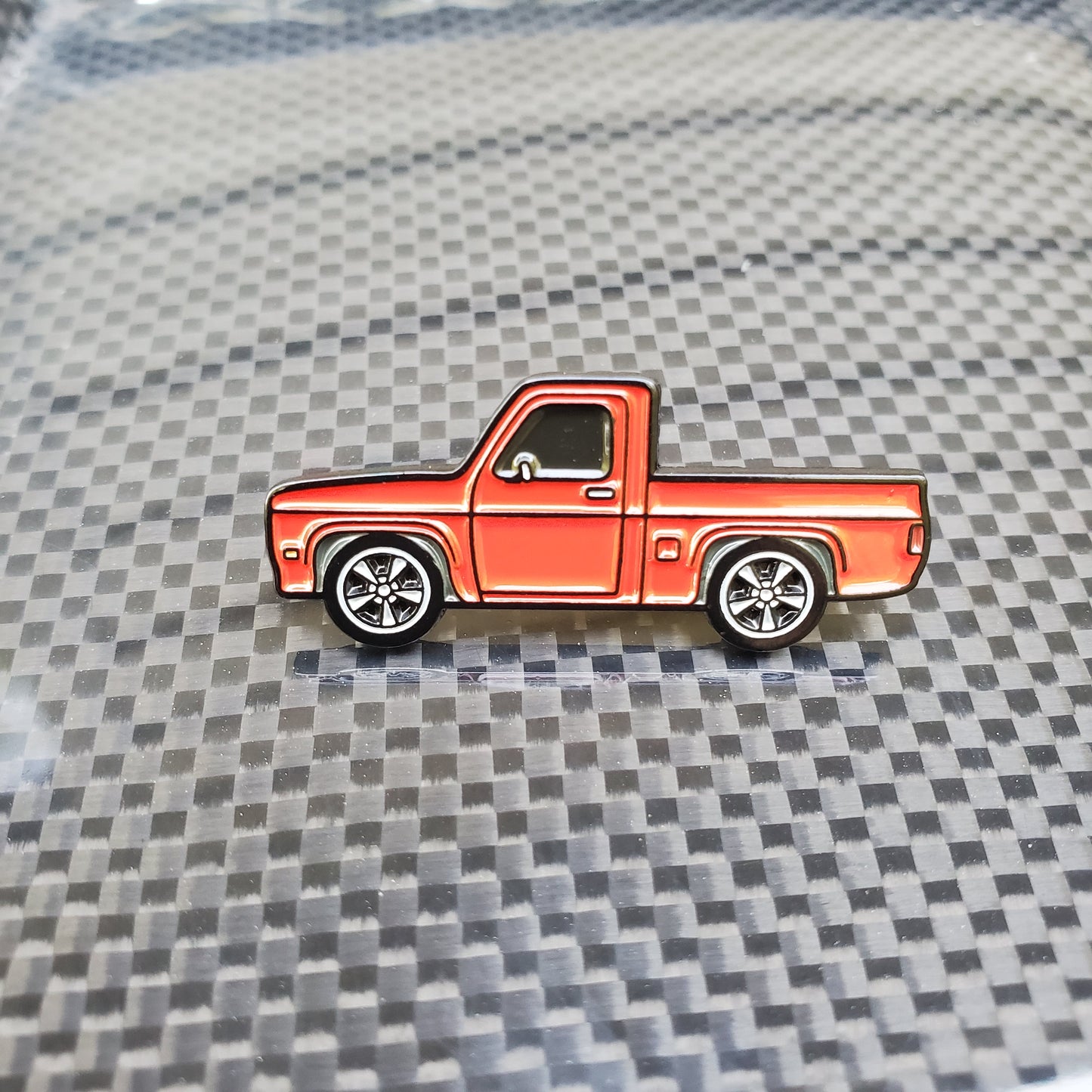 Chevy Squarebody Truck style enamel pin