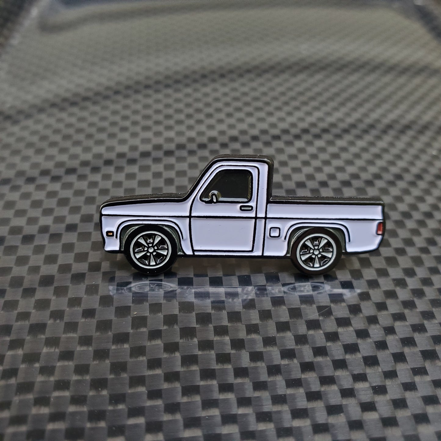 Chevy Squarebody Truck style enamel pin