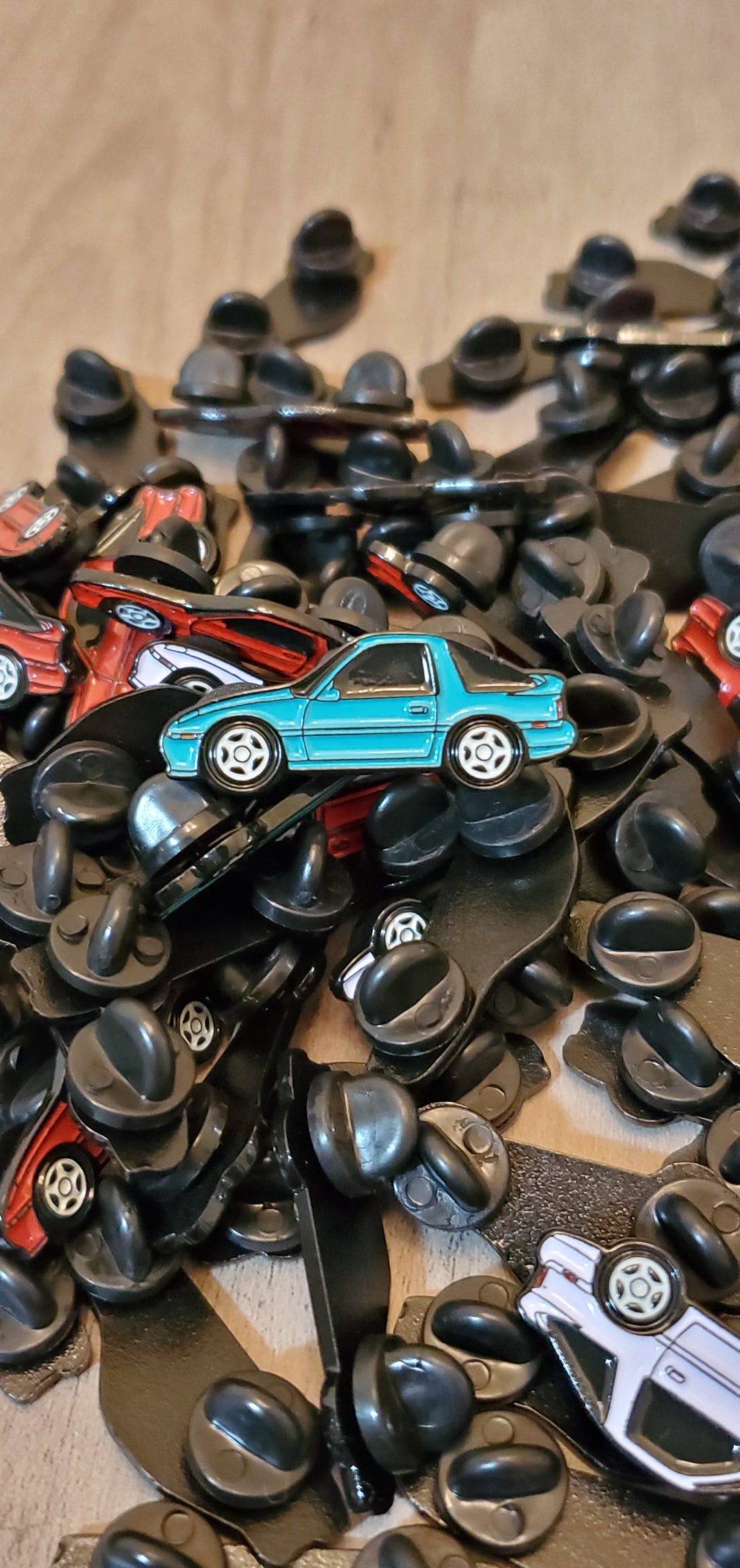 1986-1992 Toyota Supra MK3 Enamel Pin