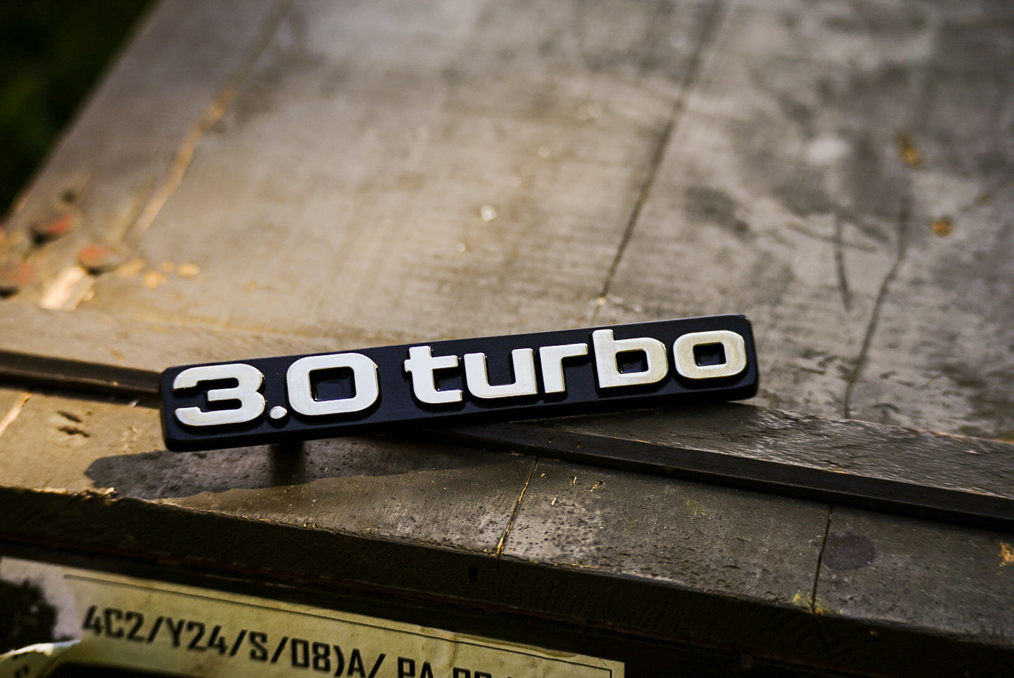 3.0 Turbo Emblem